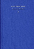 Cover: Johann Valentin Andreae: Gesammelte Schriften / Band 15: Deutschsprachige Dichtungen - frommann-holzboog