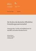 Cover: Die Struktur der deutschen &ouml;ffentlichen Entwicklungszusammenarbeit - German Institute of Development and Sustainability (IDOS) gGmbH
