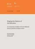 Cover: Shaping the patterns of aid allocation - German Institute of Development and Sustainability (IDOS) gGmbH