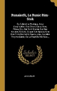Enlarge image Cover: Runakefli, Le Runic Rim-Stok - Wentworth Press