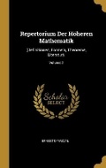 Cover: Repertorium Der Hoeheren Mathematik - Wentworth Press