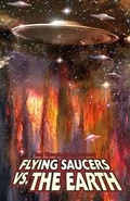 Cover: Ray Harryhausen Presents: Flying Saucers vs. the Earth - Bluewater Productions INC.