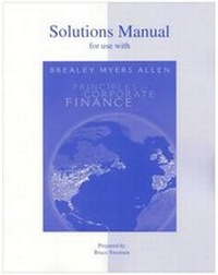 Enlarge image Cover: Solutions Manual to Accompany Principles of Corporate Finance - Irwin/McGraw-Hill