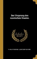 Cover: Der Ursprung des russischen Staates. - Wentworth Press