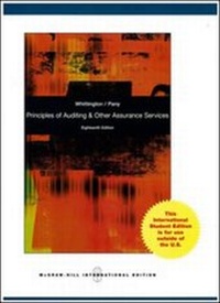 Enlarge image Cover: Principles of Auditing and Other Assurance Services - McGraw-Hill Professional