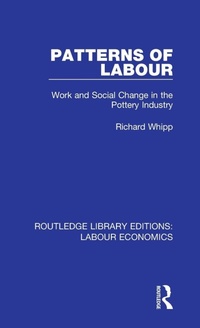 Enlarge image Cover: Patterns of Labour - Routledge