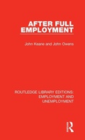 Cover: After Full Employment - Routledge