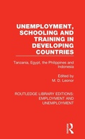Cover: Unemployment, Schooling and Training in Developing Countries - Routledge