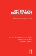 Cover: After Full Employment - Routledge