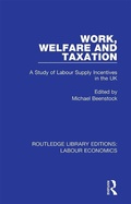 Cover: Work, Welfare and Taxation - Routledge