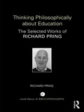 Cover: Thinking Philosophically about Education - Routledge
