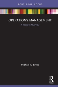 Abbildung von: Operations Management - Routledge