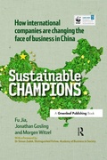 Cover: CHINA EDITION - Sustainable Champions - Routledge