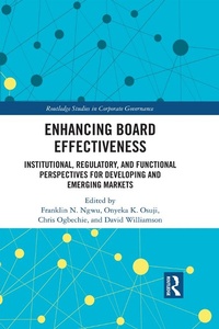 Enlarge image Cover: Enhancing Board Effectiveness - Routledge