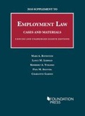Cover: 2018 Supplement to Employment Law, Cases and Materials, Unabridged and Concise 8th - West Academic Press