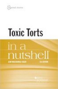 Bild: Toxic Torts in a Nutshell - West Academic Press