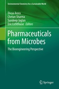 Cover: Pharmaceuticals from Microbes - Springer