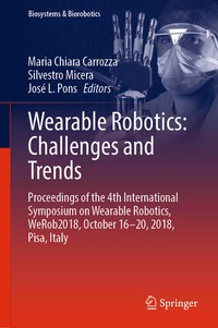 Enlarge image Cover: Wearable Robotics: Challenges and Trends - Springer