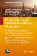 Cover: Dynamic Soil-Structure Interaction for Sustainable Infrastructures - Springer