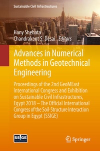 Enlarge image Cover: Advances in Numerical Methods in Geotechnical Engineering - Springer