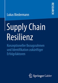 Abbildung von: Supply Chain Resilienz - Springer Gabler
