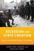Cover: Secession and State Creation - Oxford University Press Inc