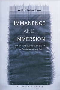 Abbildung von: Immanence and Immersion - Bloomsbury Academic USA