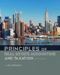 Cover: Principles of Real Estate Accounting and Taxation - Cognella, Inc