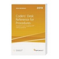 Enlarge image Cover: Coders' Desk Reference for Procedures 2019 - Optum 360