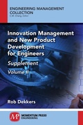 Cover: Innovation Management and New Product Development for Engineers, Volume II - Momentum Press