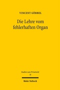 Bild: Die Lehre vom fehlerhaften Organ - Mohr Siebeck