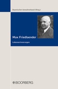 Bild: Max Friedlaender - Boorberg