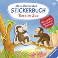 Cover: Mein allererstes Stickerbuch: Tiere im Zoo - Ravensburger
