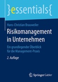 Cover: Risikomanagement in Unternehmen - Springer Gabler