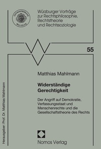Abbildung von: Widerständige Gerechtigkeit - Nomos