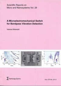 Enlarge image Cover: A Microelectromechanical Switch for Bandpass Vibration Detection - Hartung-Gorre