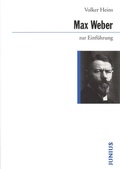 Cover: Max Weber zur Einf&uuml;hrung - Junius