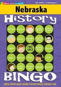 Enlarge image Cover: Nebraska History Bingo Game - Gallopade International