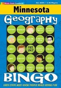 Enlarge image Cover: Minnesota Geography Bingo Game - Gallopade International