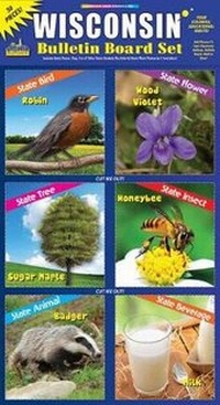 Enlarge image Cover: Wisconsin Bulletin Board Set - Gallopade International