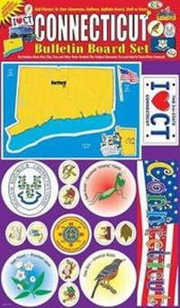 Enlarge image Cover: Connecticut Bulletin Board Set - Gallopade International