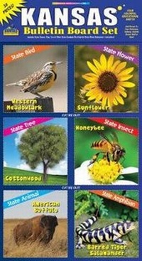 Enlarge image Cover: Kansas Bulletin Board Set - Gallopade International