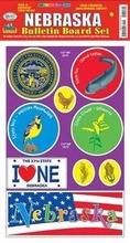 Cover: Nebraska Bulletin Board Set - Gallopade International