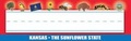 Cover: Kansas Nameplates - Pack of 36 - Gallopade International