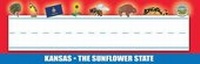 Enlarge image Cover: Kansas Nameplates - Pack of 36 - Gallopade International