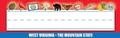 Cover: West Virginia Nameplates - Pack of 36 - Gallopade International
