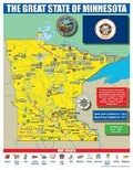 Cover: Minnesota State Map for Students - Pack of 30 - Gallopade International