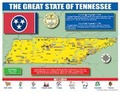 Cover: Tennessee State Map for Students - Pack of 30 - Gallopade International