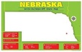 Cover: Nebraska Write-On/Wipe-Off Desk Mat - State Map - Gallopade International