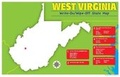 Cover: West Virginia Write-On/Wipe-Off Desk Mat - State Map - Gallopade International